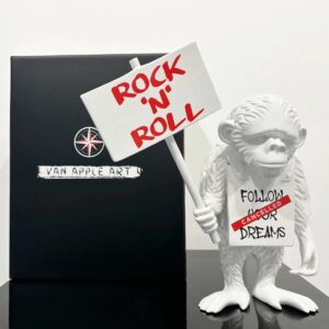 street monkey board Rock ‘N’ Roll – White