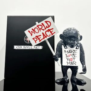 street monkey board – world peace blac